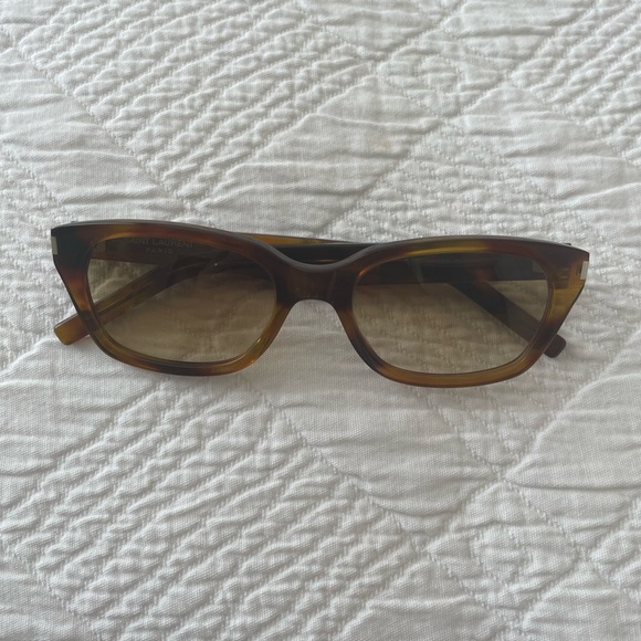 Saint Laurent 54mm Rectangular Sunglasses - Picture 3 of 8